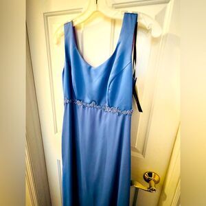 ARIANNA by Rachel Kaye size 8, long formal blue dress NWT
